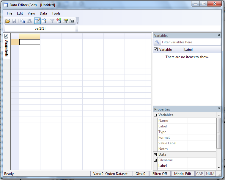 STATA screenshot